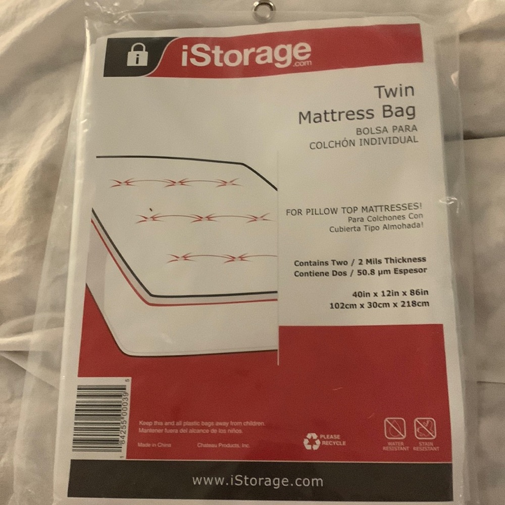 NIB Twin Mattress Bag